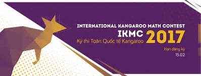 Đề + Giới thiệu về kì thi toán Quốc tế Kangaroo cho học sinh Tiểu học và Trung học cơ sở